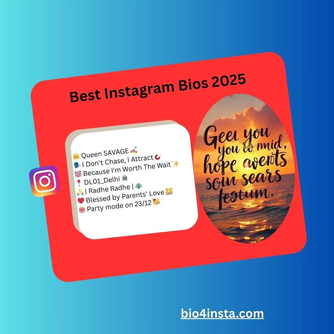 Best Instagram Bios 2025 300+ Examples That Boost Engagement