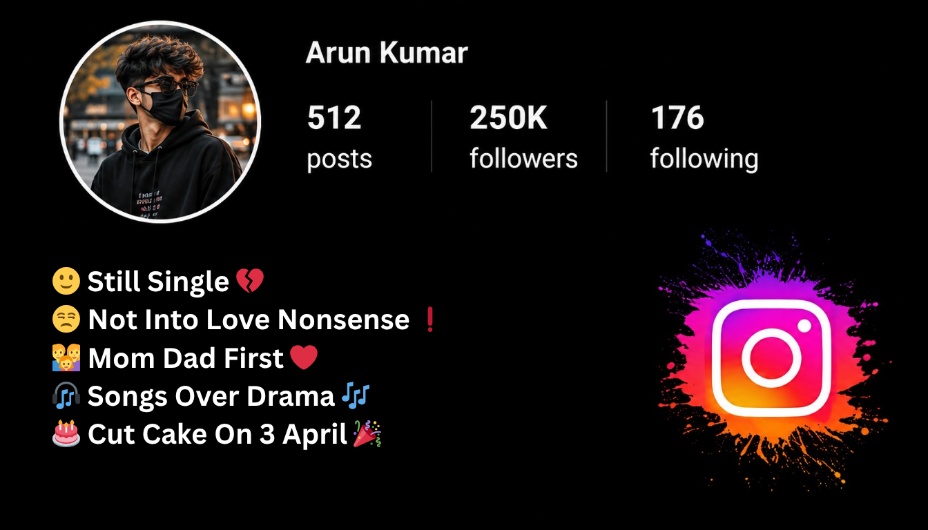 150+ Stylish Instagram Bio for Boys with Attitude