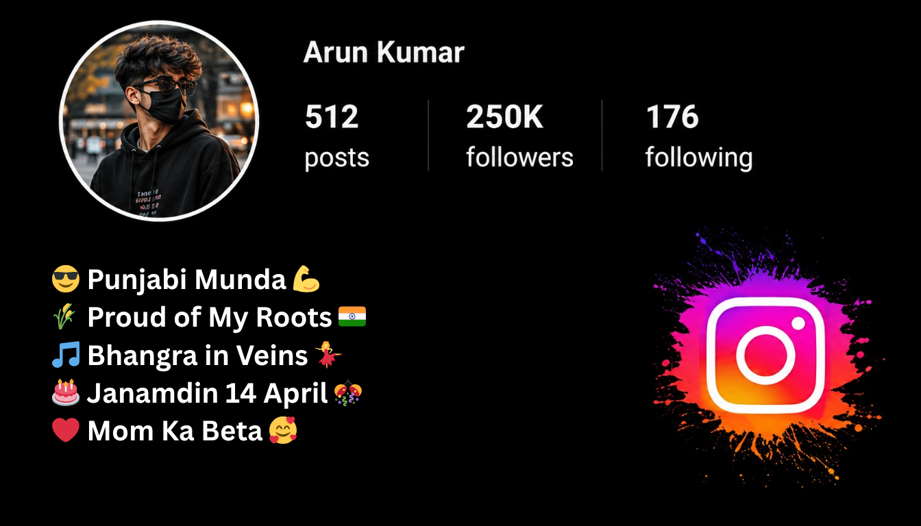 150+ Stylish Instagram Bio for Boys with Attitude
