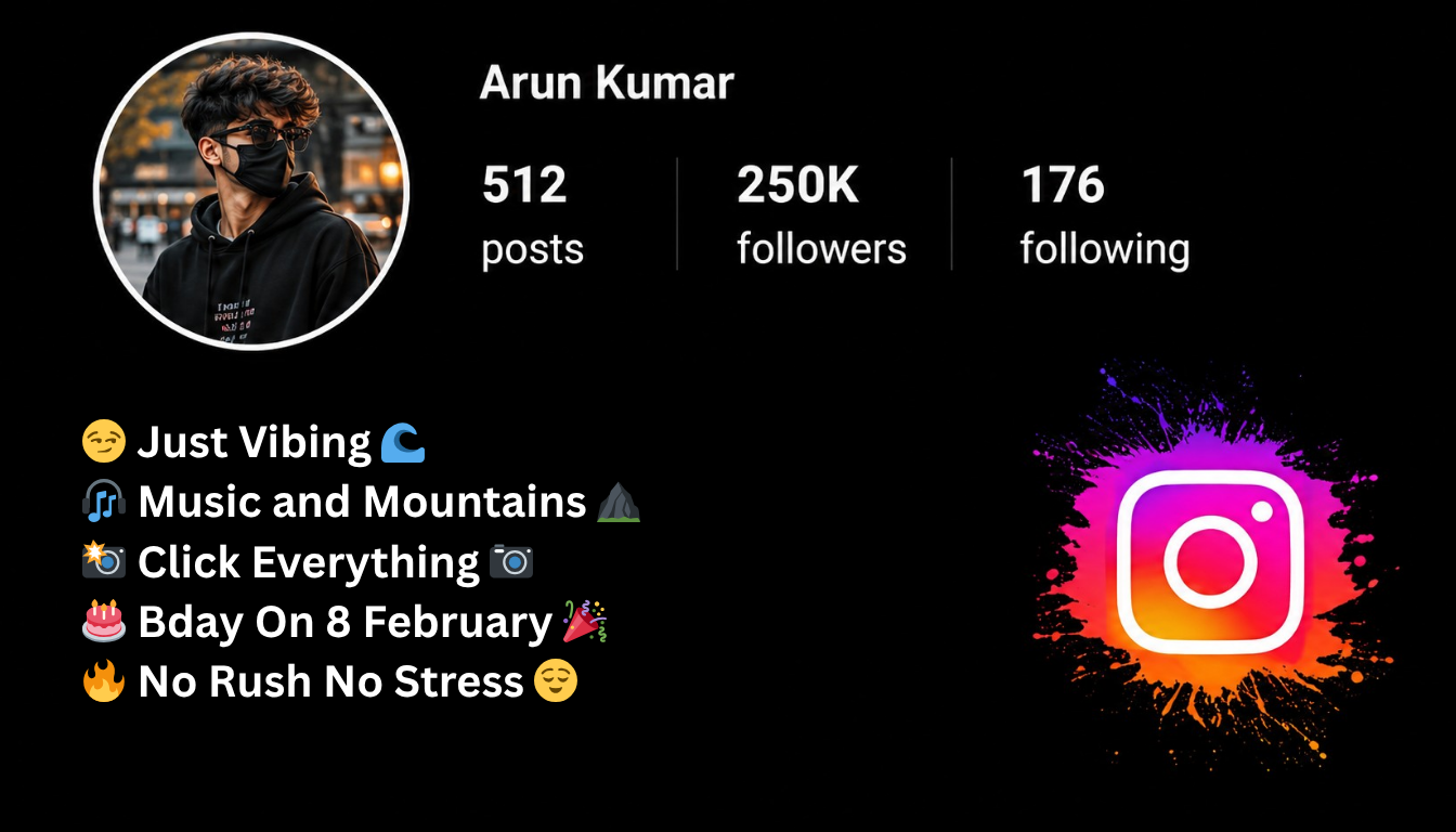 150+ Stylish Instagram Bio for Boys with Attitude
