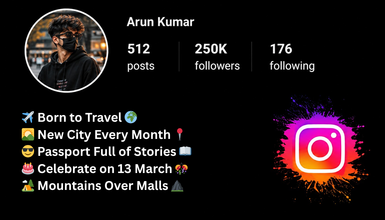 150+ Stylish Instagram Bio for Boys with Attitude