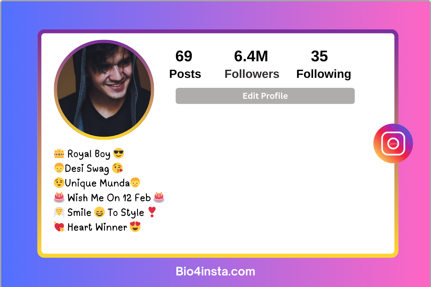 1099+ Best Instagram Bio Style Boys & Girls in 2026 – Attitude, Stylish & Cool Bios