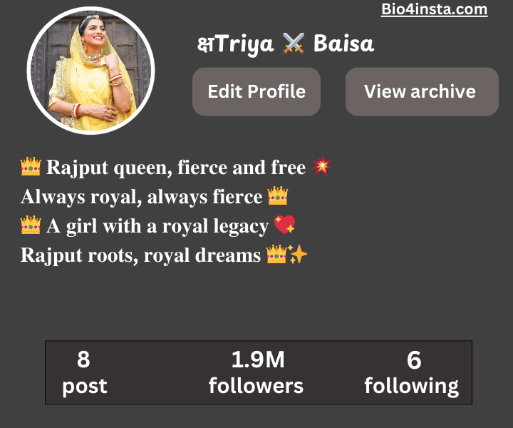 Baisa bio for Instagram in Hindi
