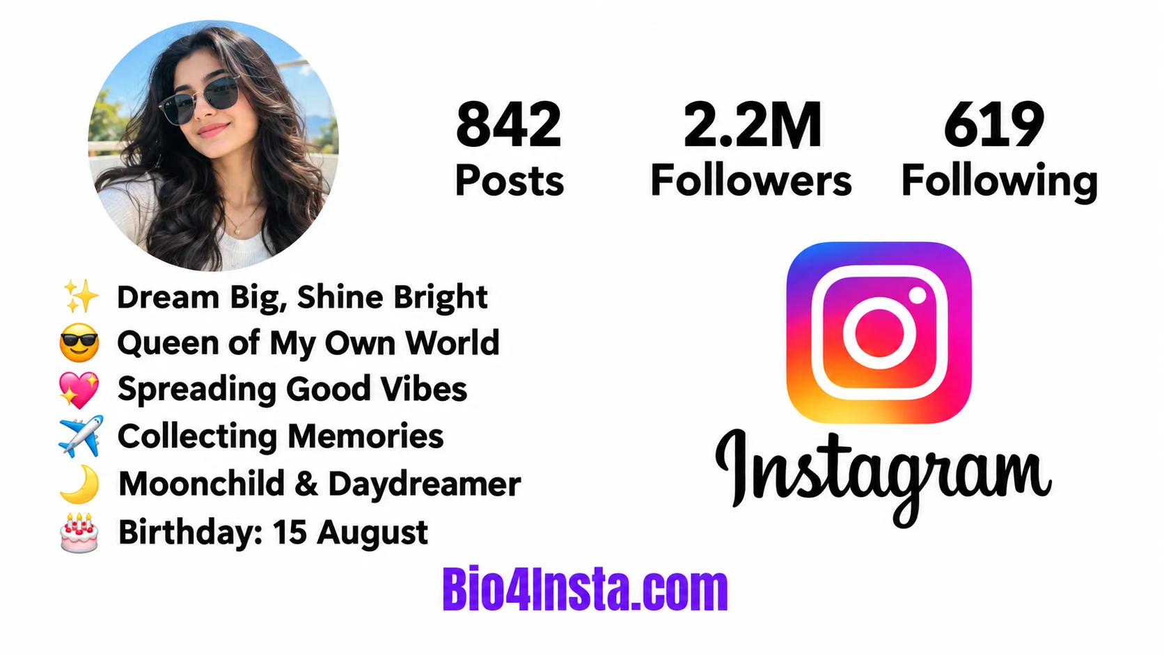 Best (380+) Trendy, Stylish Bio for Instagram for Girl in 2026