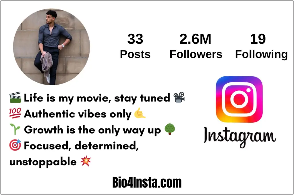 New Instagram Bio for Boys in 2025