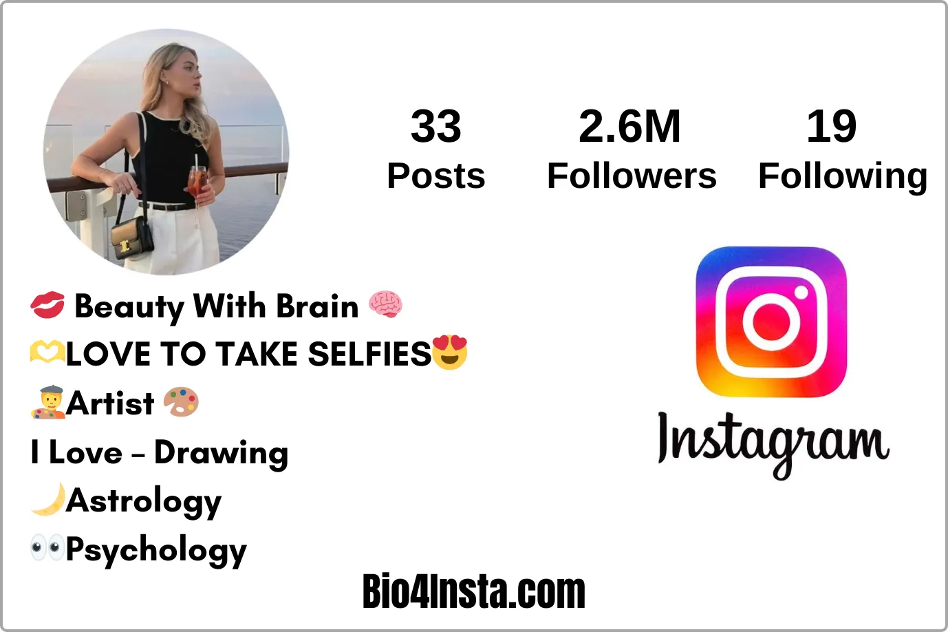 instagram bio style boy