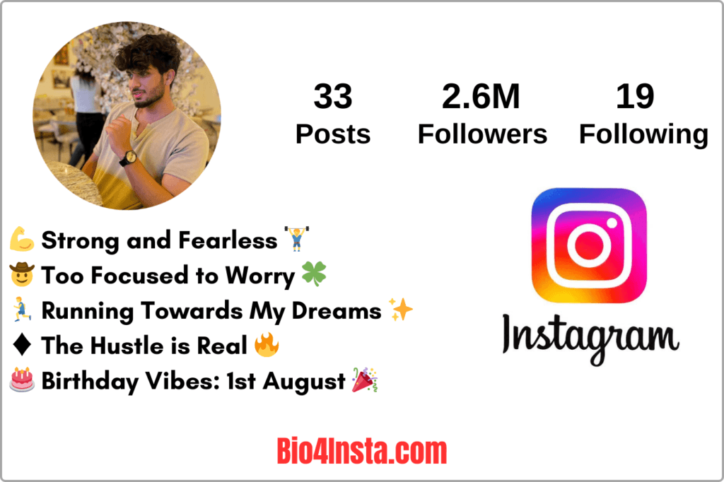 Unique Instagram Bio for Boys