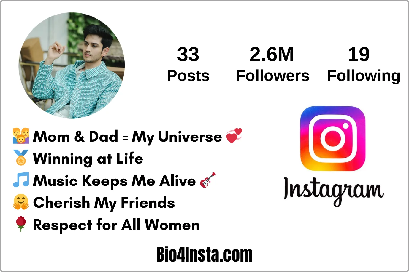 bio for instagram