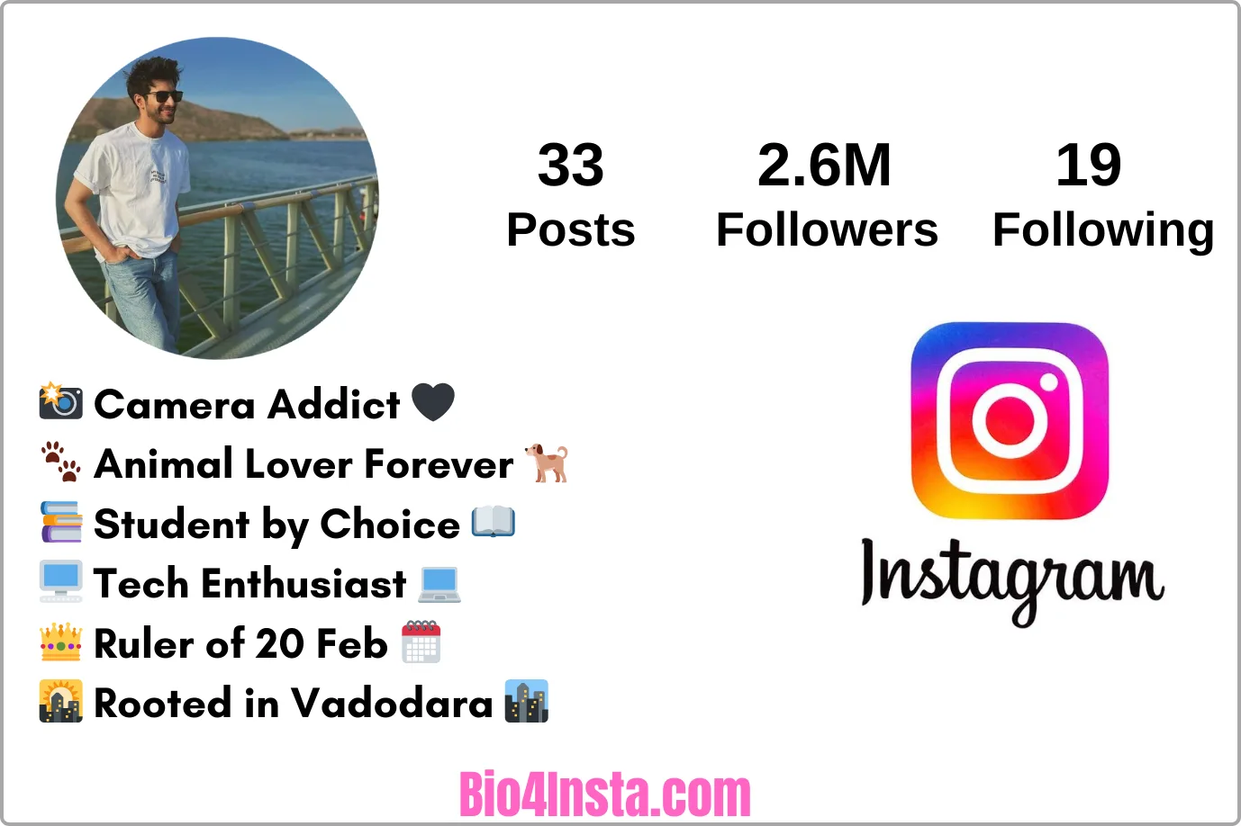 bio for instagram