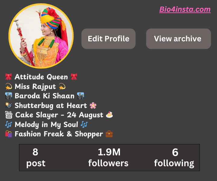 Baisa bio for Instagram in Hindi