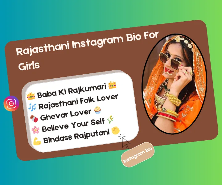 Instagram bio rajasthani