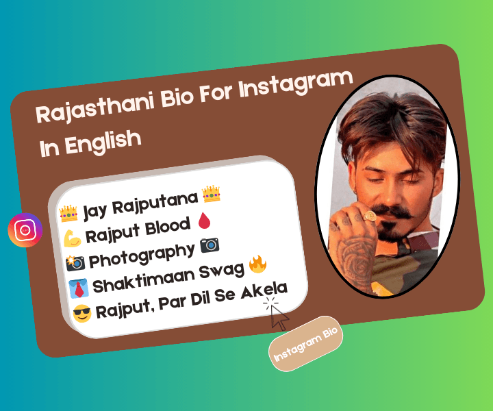 Instagram bio rajasthani