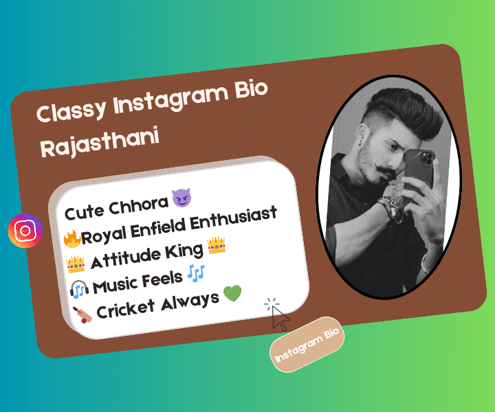 Instagram bio rajasthani