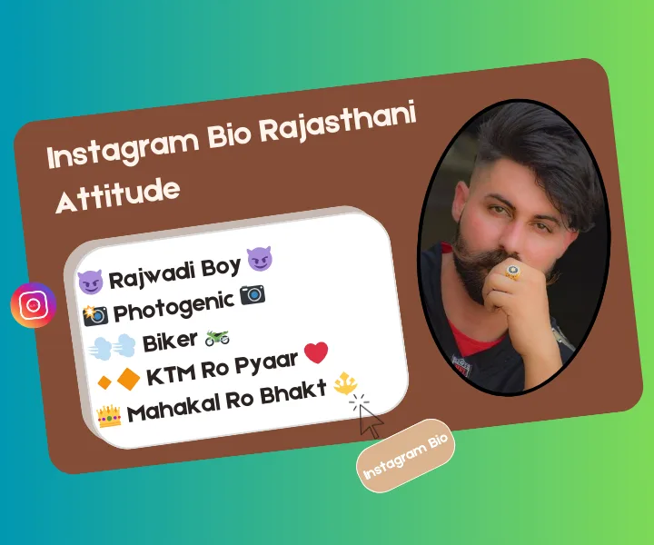 instagram bio rajasthani