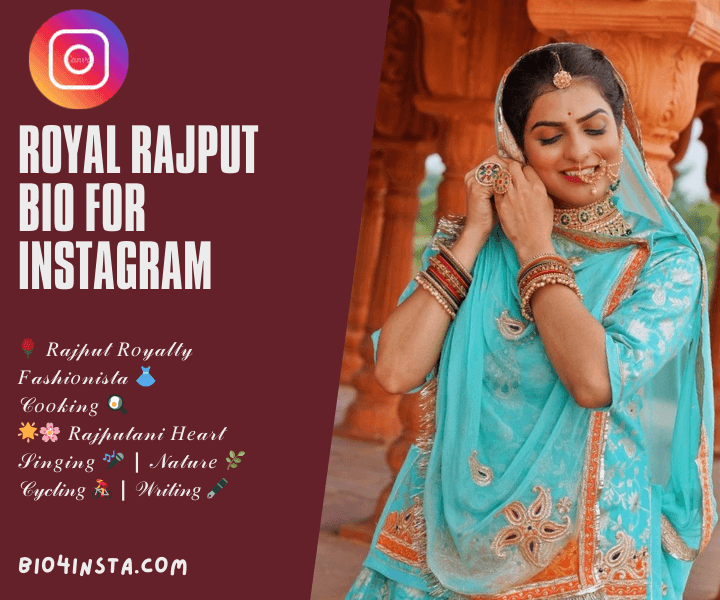 Royal Rajput Bio for Instagram